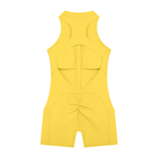 Quarter-Zip Romper