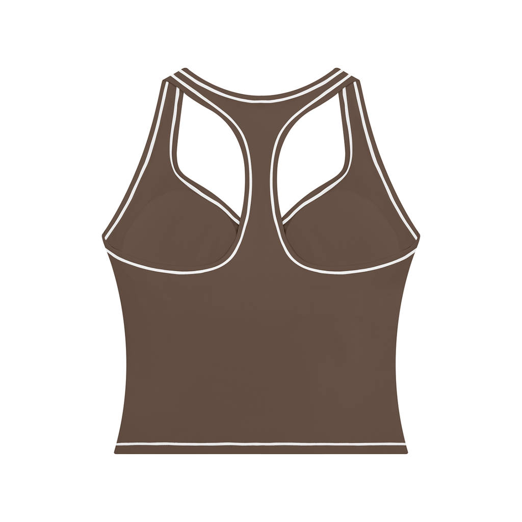 Topstitching Yoga Tank Top