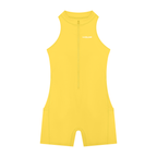 Quarter-Zip Romper
