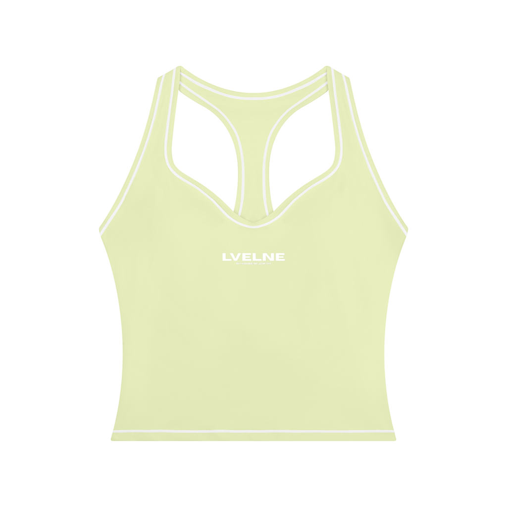 Topstitching Yoga Tank Top