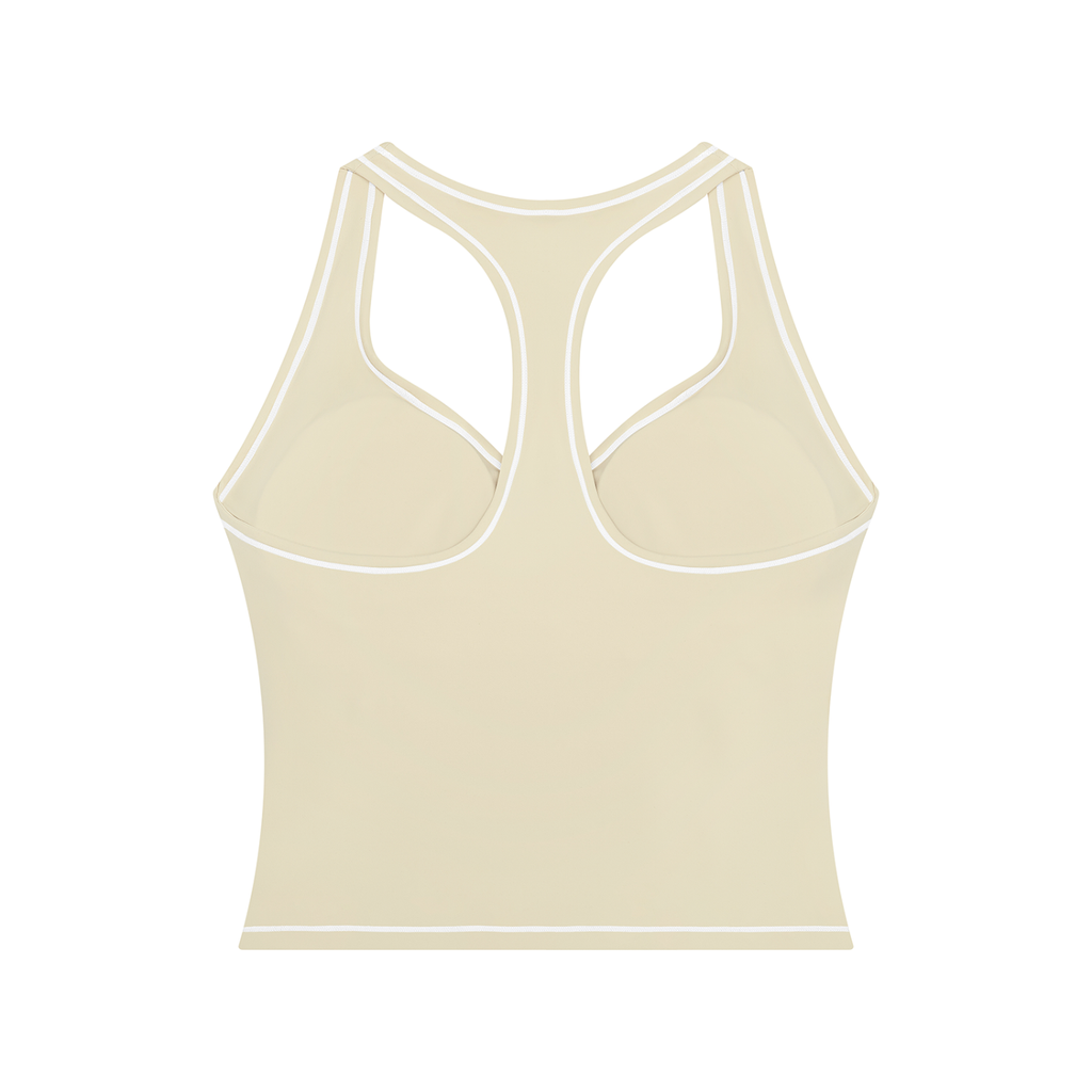 Topstitching Yoga Tank Top
