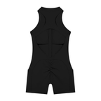 Quarter-Zip Romper