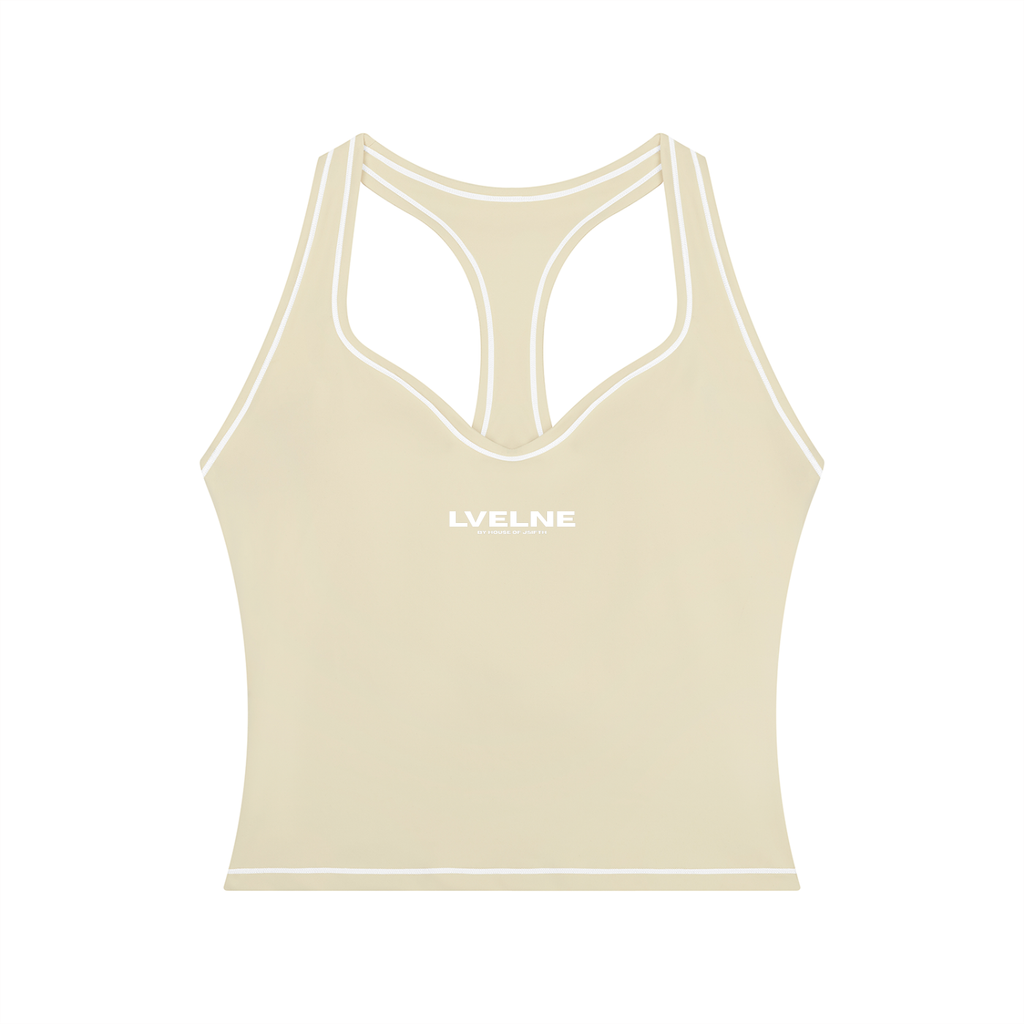 Topstitching Yoga Tank Top