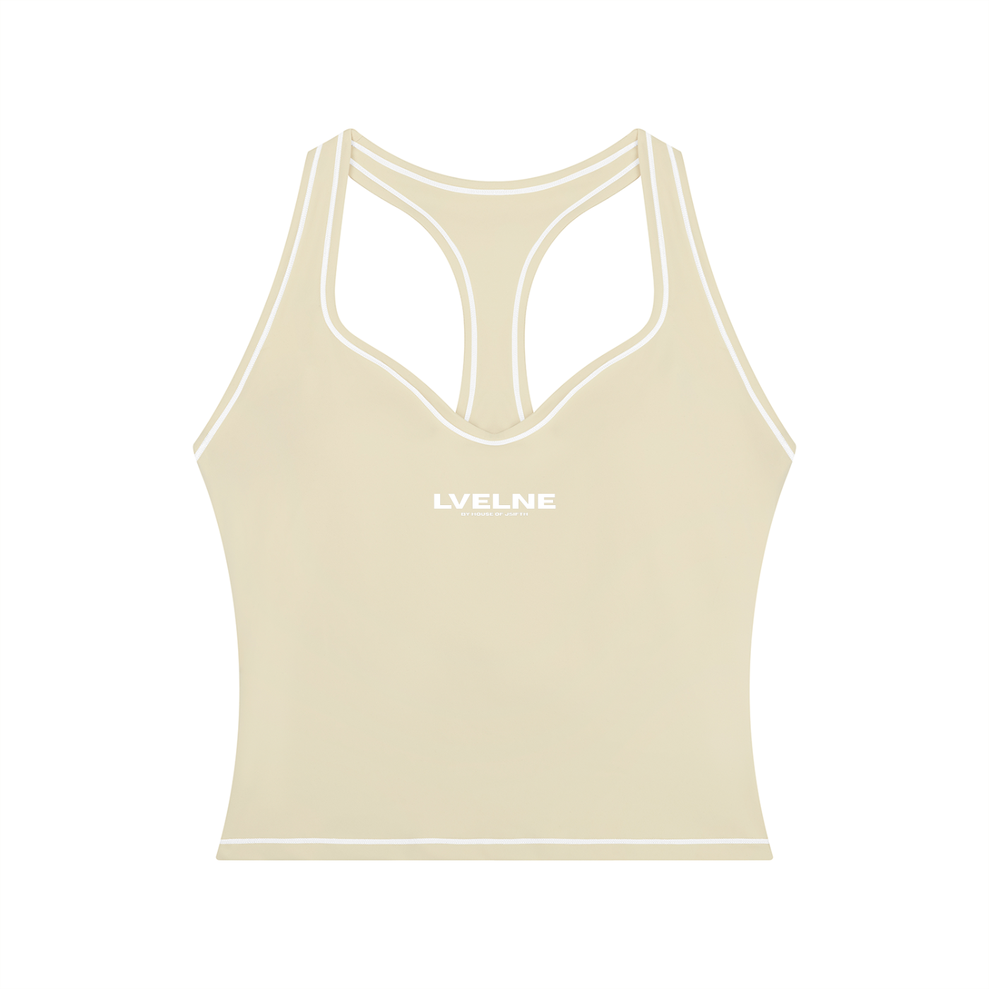 Topstitching Yoga Tank Top
