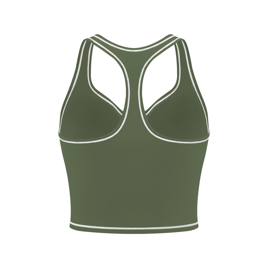 Topstitching Yoga Tank Top