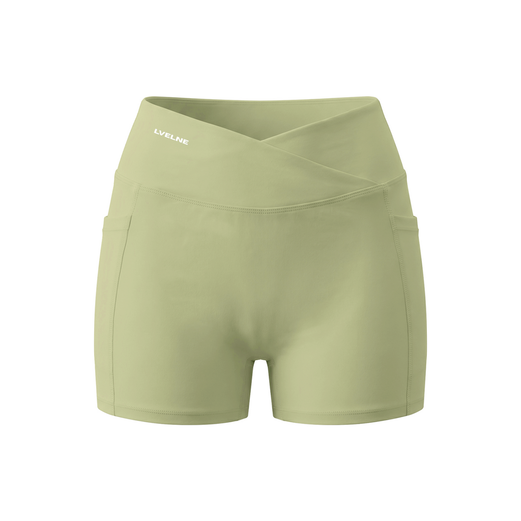High Rise Pocket Yoga Shorts