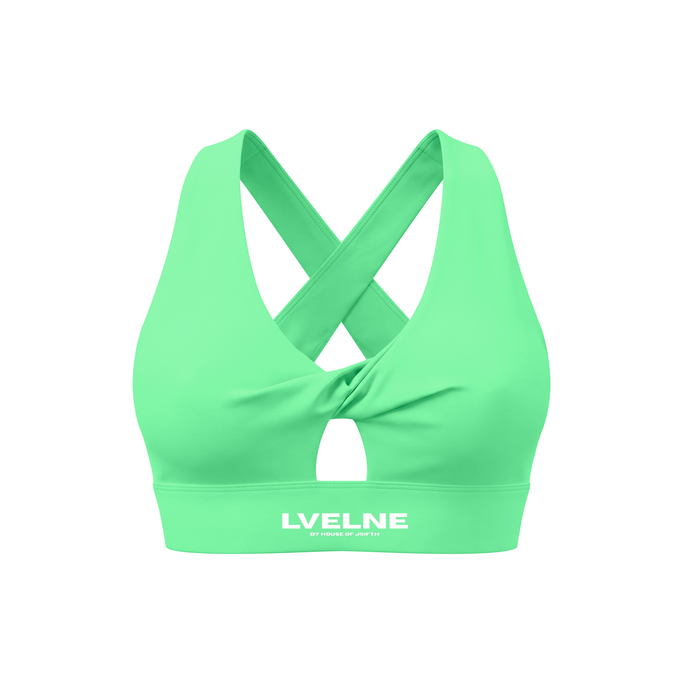 Twist Front Sports Bra