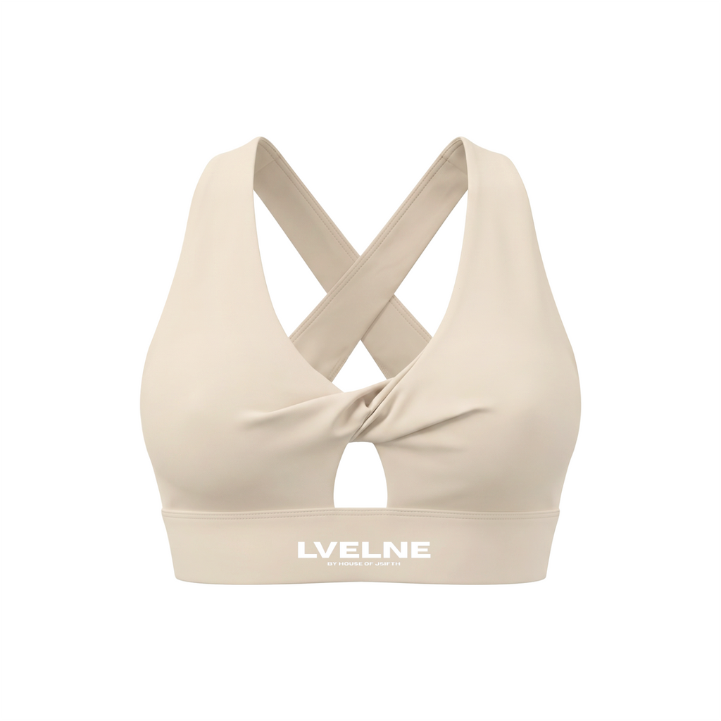 Twist Front Sports Bra