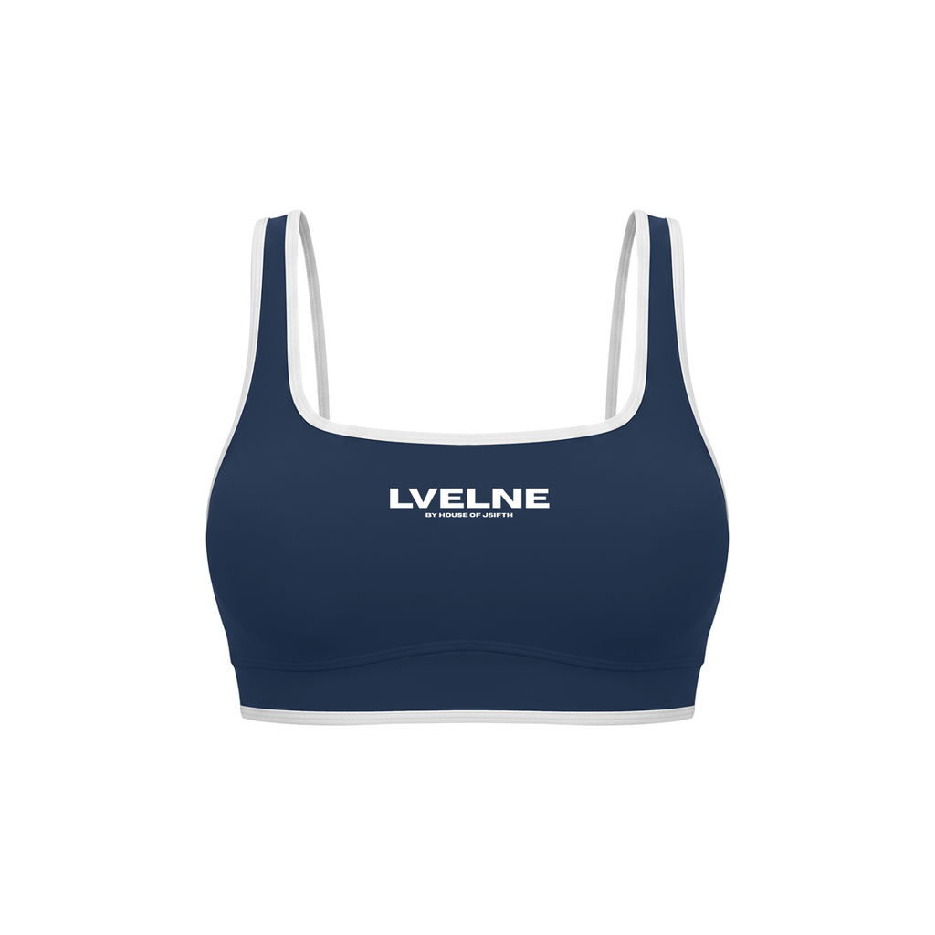 Color Block Yoga Sports Bra
