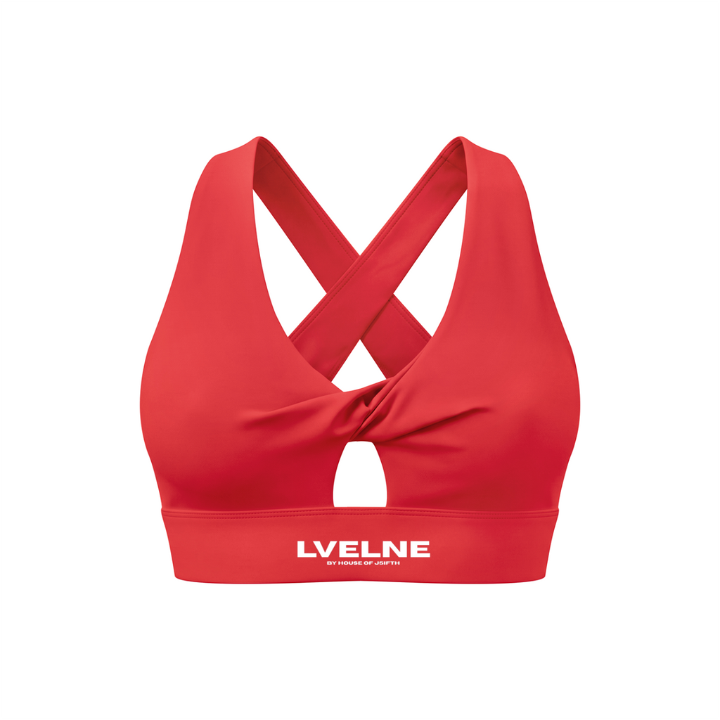 Twist Front Sports Bra