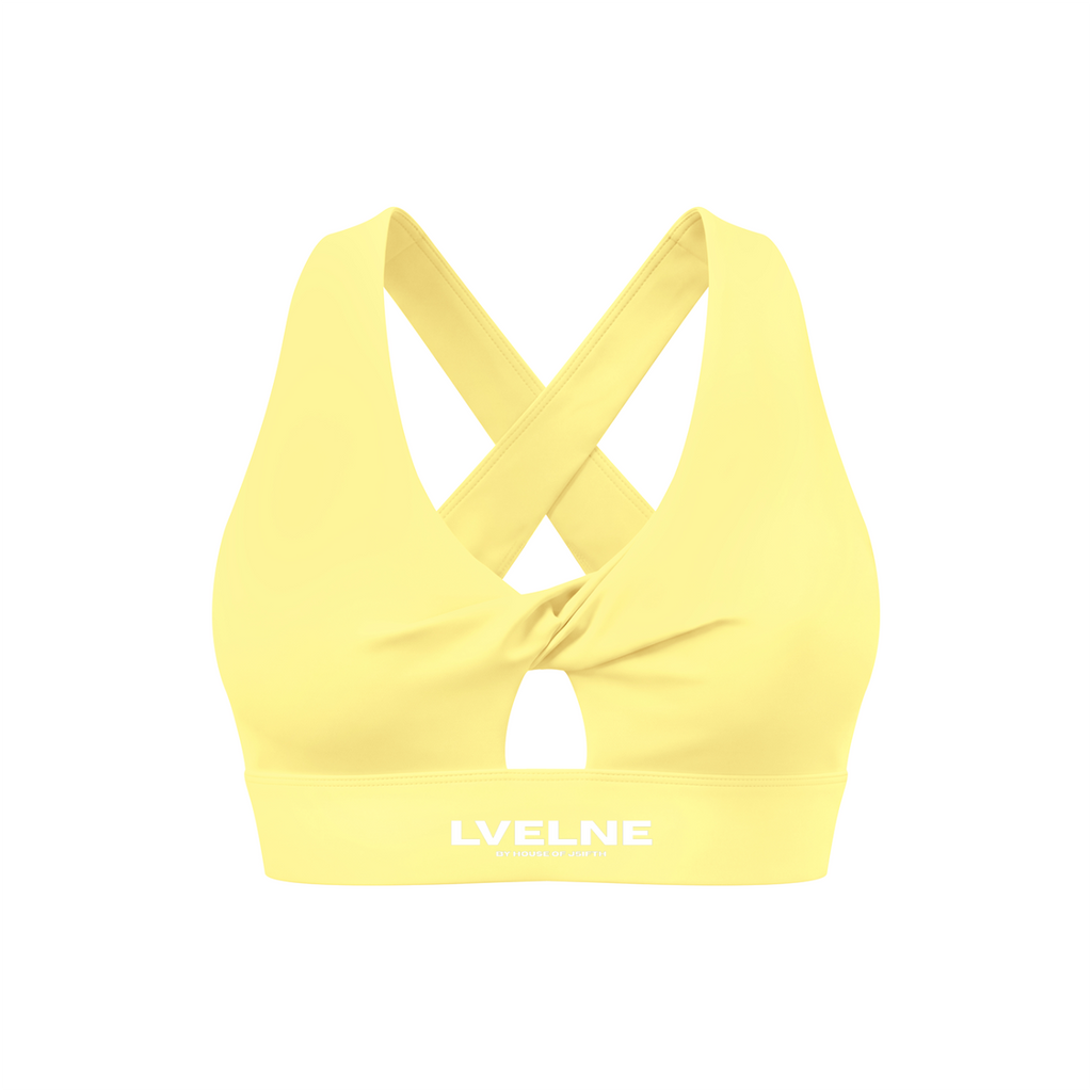 Twist Front Sports Bra