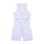 Quarter-Zip Romper