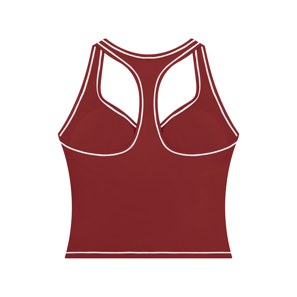 Topstitching Yoga Tank Top